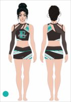 Uniformes de cheerleading personnalisés Allstar Elite pour enfants, respirants, avec strass brillants, motifs par sublimation, pour l'entraînement des équipes féminines