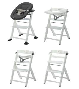 Chaise haute pour bébé Bebeconfort Timba 2, chaise haute réglable en bois multifonctionnelle pour bébé de 6 mois à 9 ans - Product Image 4