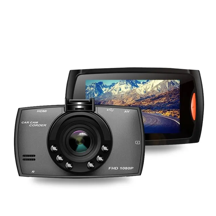 Cheap Smart Night Vision DVR Dual Car Dash Cam 1080P 2.4 inch Screen Car Rear View Camera Vehicle Driving Recorder