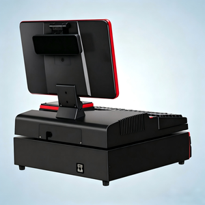 15.6" all in one pos system touch screen Cash Register machine cahsier Terminal <b>Printer</b> <b>Scanner</b> NFC reader Supermarket checkout - Product Image 5