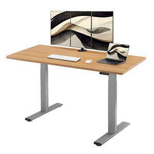 Hot Selling <strong>MDF</strong> Tabletop Beech Color Office Furniture Tabletop for <strong>Height</strong> <strong>Adjustable</strong> Desk - Product Image 6
