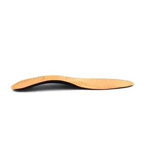 Arch Support Insole Orthotic L1 Breathable Leather Arch Support Pad Flat Feet Insole Orthotics