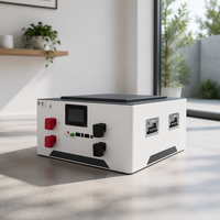 Batterie hybride intelligente LiFePO4 15 kW 324 Ah, montage en rack, empilable, grade A, BMS intelligent, application Bluetooth