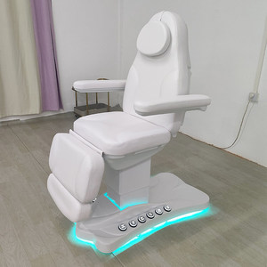 Bon prix, lit de beauté électrique avec 3 moteurs CE, lit de clinique esthétique de massage <span class=keywords><strong>SPA</strong></span>, chaise de soins du visage <span class=keywords><strong>et</strong></span> du corps pour traitement médical <span class=keywords><strong>et</strong></span> esthétique - Product Image 3