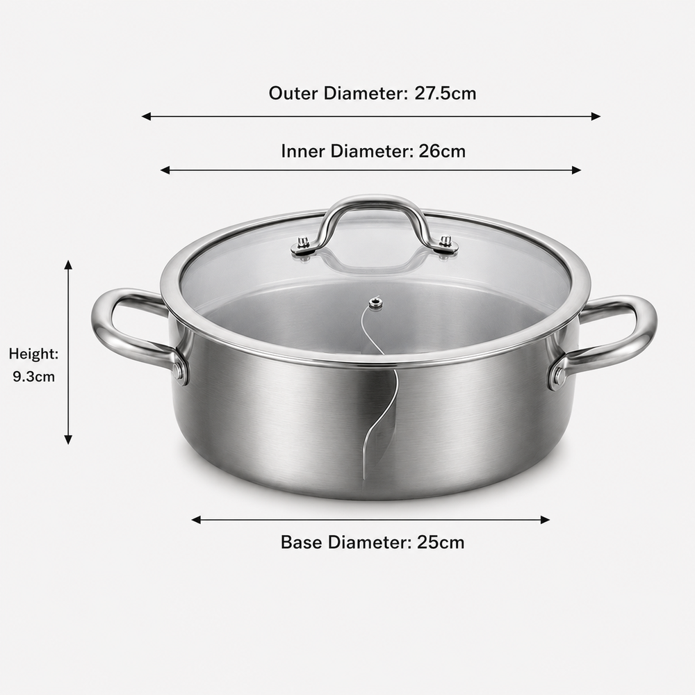 dual-flavor hot pot