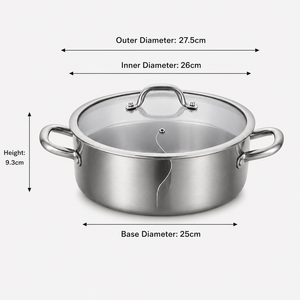 Manufacturer Direct Stainless Steel Chinese Hot <b>Pot</b> Set Multifunction Portable Travel Hotpot <b>for</b> Gas <b>Induction</b> Cooker Home - Product Image 4