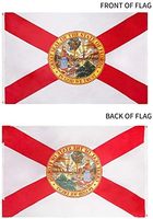 Drapeau numérique Fuguide 3x5, impression numérique, imperméable, polyester 100D, mât de drapeau en aluminium volant/suspendu pour la promotion du drapeau de la Floride