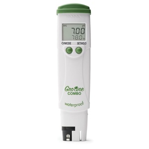 Medidor de pH/EC/TDS/Temperatura de Bolsillo Impermeable para Hidroponía HANNA GroLine HI98131, Instrumento de Medición y Análisis - Product Image 1