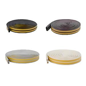 Nuevo diseño EPDM PVC tipo D puerta y ventana burlete bloqueador <span class=keywords><strong>de</strong></span> huecos <span class=keywords><strong>tira</strong></span> <span class=keywords><strong>de</strong></span> <span class=keywords><strong>sellado</strong></span> <span class=keywords><strong>de</strong></span> aislamiento autoadhesivo - Product Image 2