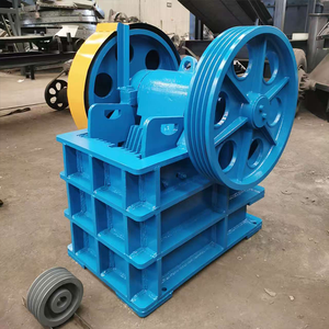 Высококачественная малогабаритная щековая дробилка 150x250, портативная мини-дробилка с вибрационным питателем, в продаже - Product Image 2