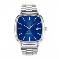 Montre à quartz de haute qualité pour couple, montre en alliage, simple, élégante, tendance, décontractée, montre de bureau, personnalisable