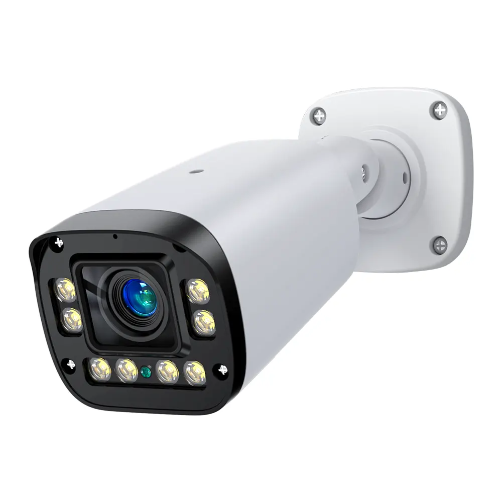 8MP IP המצלמה Poe חיצוני IP66 עמיד למים אודיו מעורר מערכת H.265 צבע ראיית לילה מצלמה