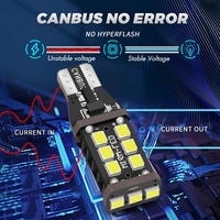 Feux de recul automobiles 912 à LED T15, lampes de chargement W16W, feux stop centraux montés en hauteur 921 DC12V – Vente chaude