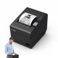 Imprimante thermique de codes-barres de comptoir Amazon Hot Sale TM-T82III 203 DPI avec découpeur, interface USB/sans fil, garantie 1 an, en stock