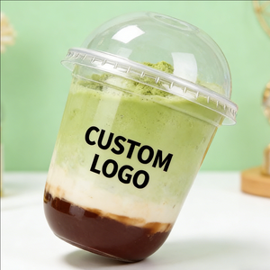 Vasos Desechables Transparentes de Plástico de Pared Simple para Café, 90 mm de Diámetro, Tamaño Grande, para Café Helado y Matcha - Product Image 4