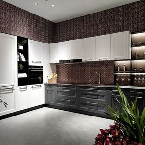 Armoires de cuisine modulaires laquées modernes avec des fonctionnalités personnalisables pour le rangement à domicile - Product Image 2