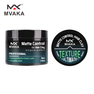 Güçlü tutun saç vaksı kil hiçbir kayma anlık hacim doku doğal mat bak erkekler için saç kili macun aşırı tutun kil macun saç - Product Image 4