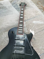 Wholesale Electric Guitars High-Quality Musical Instruments for Beginners and Pros Black Red Border 6 Stringed Electric Guitar