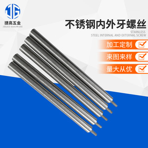 Pernos de Acero Inoxidable Jetto de 8 mm A2-50 con Cabeza Redonda y Rosca Interna/Externa para Ensamblaje Mecánico - Product Image 5