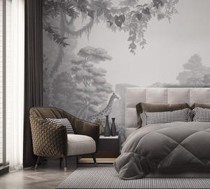 Murales de <span class=keywords><strong>Paisajes</strong></span> Naturales Grandes, Mural de Pared de Bosque, Decoración de Pared de Árboles para Sala de Estar, Decoración <span class=keywords><strong>del</strong></span> Hogar, Papel Tapiz Interior, Murales de Pared - Product Image 1