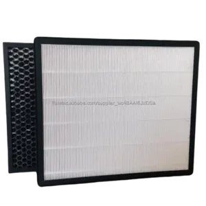 Fine dust disposable mini pleated panel air purifier activated carbon hepa air filter sheets