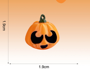 Figurine Citrouille d'Halloween Imprimée en 3D Effrayante Joyeuse <span class=keywords><strong>Triste</strong></span> En colère Décoration de Table Automne Cadeau en Résine Vente en Gros pour Fêtes - Product Image 3