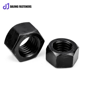 Cường độ cao 8.8 lớp Oxit Đen dày <span class=keywords><strong>Hex</strong></span> <span class=keywords><strong>Nut</strong></span> M6 din934 rèn hạt <span class=keywords><strong>Hex</strong></span> bên ngoài - Product Image 3