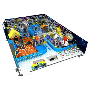 Space Theme Commercial Plastic Amusement Indoor Play Center Kids Indoor Playground Equipment Theme Indoor Maze For Kids