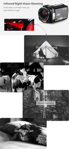 Ordro Ae8 IR Tầm Nhìn Ban Đêm Vloging Máy Ảnh 4K Máy Quay Phim Chuyên Nghiệp Kỹ Thuật Số Video Máy Ảnh - Product Image 4