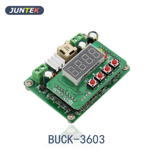 BUCK3603 JUNTEK Digital Control Dc-dc Power Supply Buck <b>Voltage</b> Module Step Down Voltmeter <b>Converter</b> 36V 3A 108W Charger G469 - Product Image 1