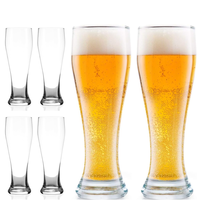 EX-05 Verres à bière en cristal sans plomb en gros, logo personnalisé, verre à bière, verre à bière pilsner