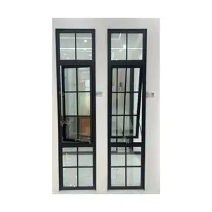 Prima Modern Style Cheap Price 4 Panel Sliding French Patio Doors Slim Frame Double Glass Sliding Door For Exterior