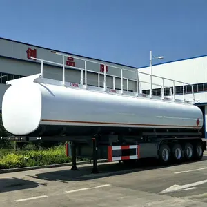 China mejor venta de 3 ejes camión cisterna de aceite del remolque del tractor en venta