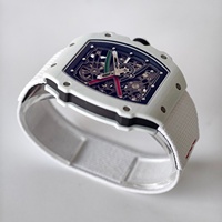 Montre mécanique personnalisée de qualité supérieure UMI RM67-02 CRMA7 mouvement Vacheron Constantin NTPT montre squelette en carbone blanc