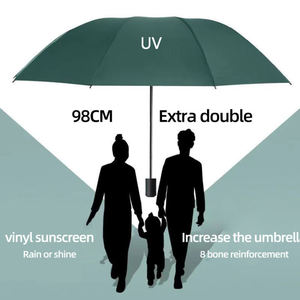 Produsen Payung lipat <span class=keywords><strong>3</strong></span> promosi kualitas tinggi, Payung hujan kustom grosir dengan cetakan Logo Payung murah - Product Image 6