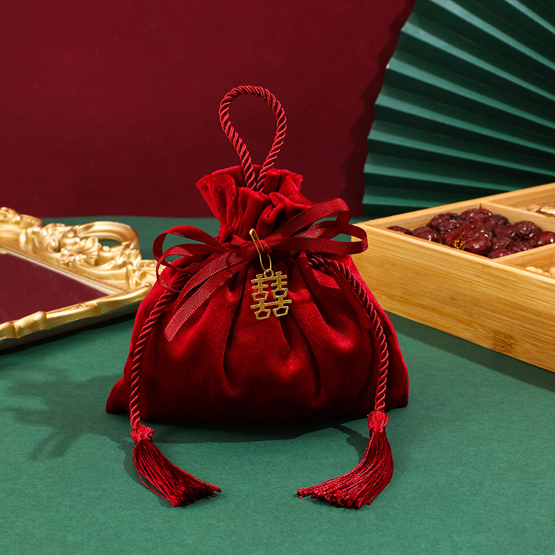 Wine Red Tassel 1