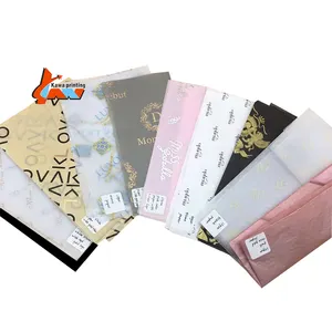 Seiden papier Taschentuch Verpackung Geschenk papier benutzer definiertes Logo gedruckt Seidenpapier Logo
