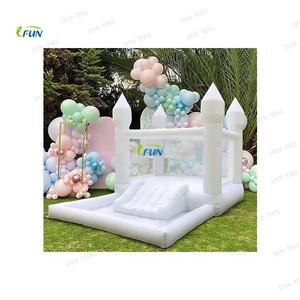 Château gonflable commercial <span class=keywords><strong>de</strong></span> château plein d'entrain <span class=keywords><strong>de</strong></span> mariage <span class=keywords><strong>de</strong></span> maison <span class=keywords><strong>de</strong></span> rebond château sautant fait sur commande pour la fête d'enfants - Product Image 2