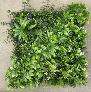 Pannelli di bosso artificiale siepe topiaria siepe di bosso artificiale erba di plastica recinzione decorativa da giardino - Product Image 4