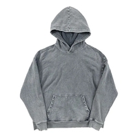 Pull-overs à capuche oversize vintage pour hommes, 100% coton biologique, délavés à l'acide, de haute qualité, vierges, personnalisables avec logo, vente en gros