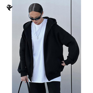 Conjunto de Sudadera con Capucha y Pantalones Holgados de Gran Tamaño para <span class=keywords><strong>Mujer</strong></span>, Estilo Urbano, Dos Piezas, Ropa Informal, Traje Deportivo Holgado - Product Image 4