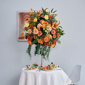 New 60cm Oversized Wedding Table Decoration Floral Arrangement Wedding Stage Placement Mall <b>Display</b> <b>Artificial</b> Simulated <b>Flower</b> - Product Image 2