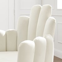 Chaise de salle à manger moderne en velours avec dossier en pétales, pieds en métal doré, mobilier de luxe pour mariage, hôtel, café, appartement, restaurant