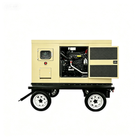 Mobiler Anhänger-Dieselgenerator 300kW mit Wasserdichtem Gehäuse, Maßgefertigt für Outdoor-Bauprojekte