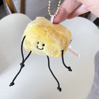 CustomPlushMaker Spot Vente en gros Fait maison Petite poupée en peluche au beurre doux Mignon Sac à dos Pendentif Poupée Porte-clés Jouet en peluche