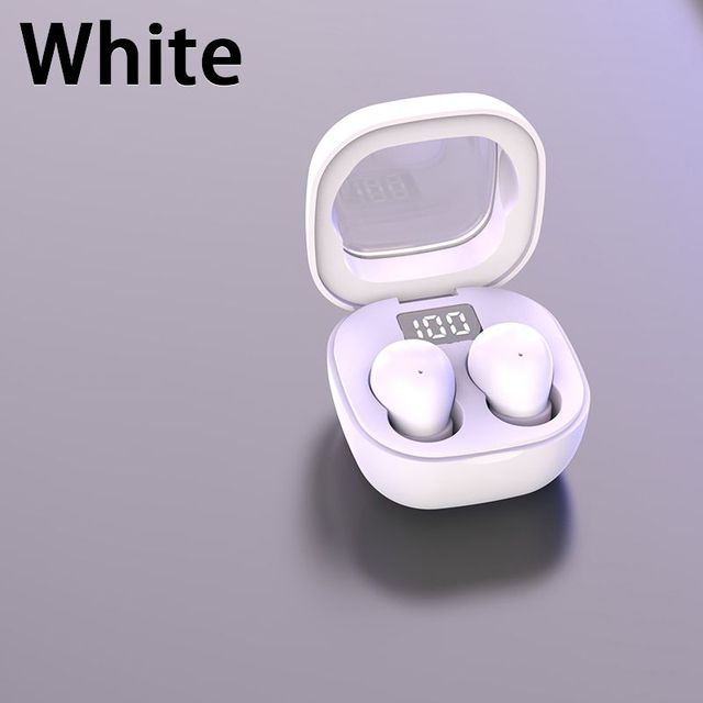 SK19 TWS in Ear Earbuds 5.3 Noise Cancelling invisible Mini Sleep Headphones Hifi Sound Wireless Earphones