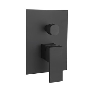KAM-DIANA NERO da bagno NERO incorporato con doccia Kamalu incluso soffione doccia - Product Image 5