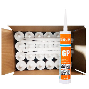 Mastic <span class=keywords><strong>silicone</strong></span> <span class=keywords><strong>acétique</strong></span> transparent GP 2026 OEM à usage général pour salle de bain - Product Image 5