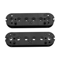 Wholesale Custom Black Humbucker Guitar Pickup Bobbin White Cream PC Material Stringed Instruments Parts & Accessories