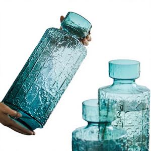 Jarrón de Cristal Soplado a Mano, Estilo Escandinavo, Moderno, Vintage, Ecológico, Diseño Creativo, para Exhibición de Joyería - Product Image 4